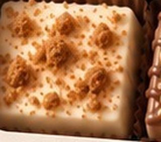 Classic crumble cheesecake bite